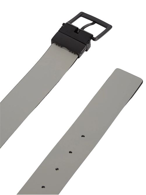 Cintura nera e gesso in pelle Karl Lagerfeld jeans | A1M331341MR